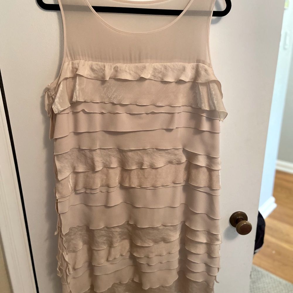 Loft textured tank dress